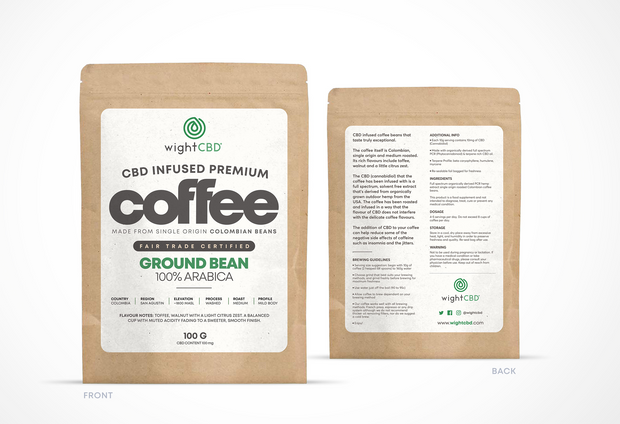CBD infused premium coffee 100g