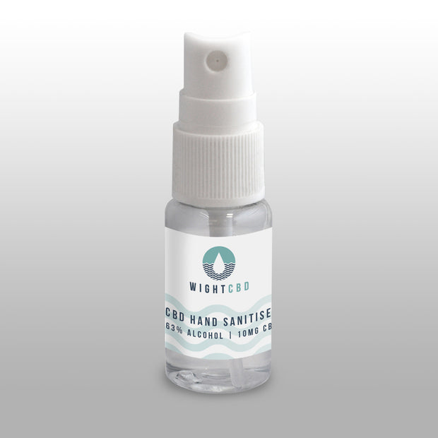 10ml Alcohol Based Hand Sanitiser Infused With CBD